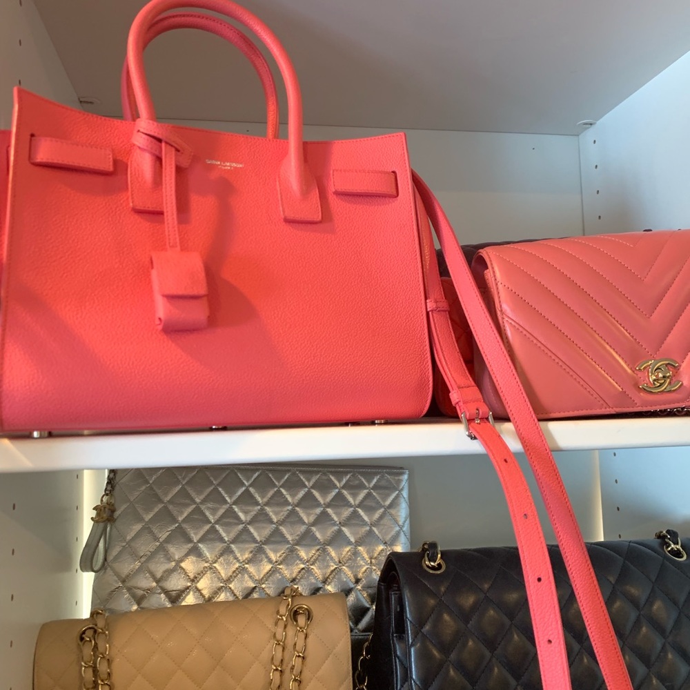 Pink Baby Sac De Jour Saint Laurent